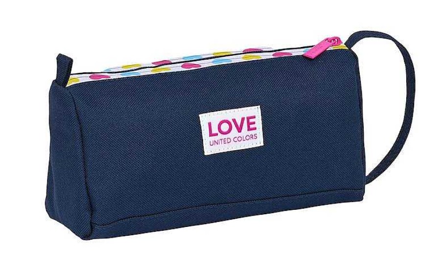 Material Escolar Safta | Estuche Lleno Benetton Love Safta