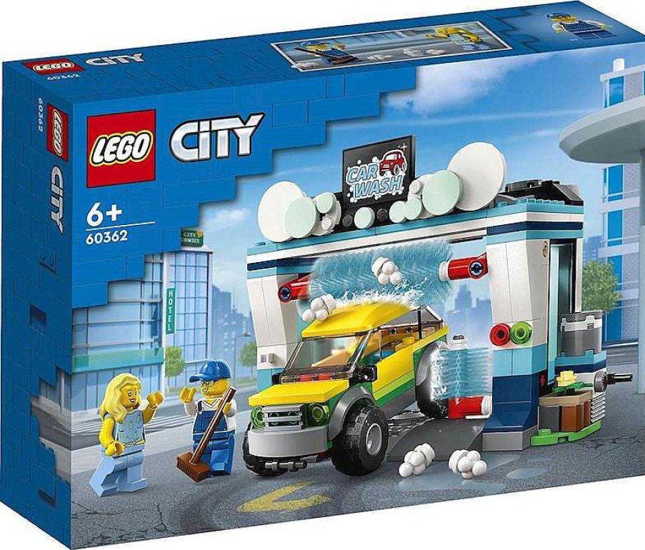 Juegos De Construcci N Lego | Lavadero De Coches Lego City