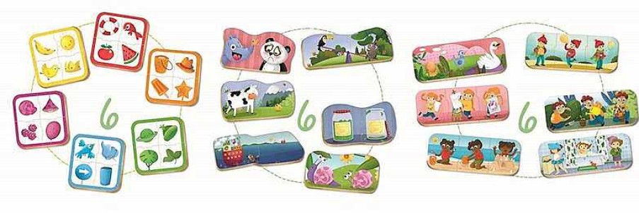 Puzzles Educa Borrás | Set Baby 3 En 1 Educativo