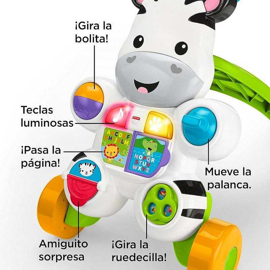 Juguetes Para Beb S Fisher-Price | Andador Fisher Cebra Primeros Pasos