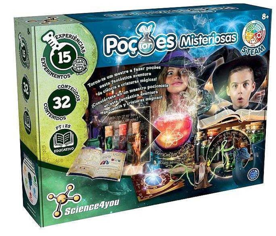 Juguetes Manualidades Infantiles Science 4 You | Juego Pociones M Gicas 15 Experimentos