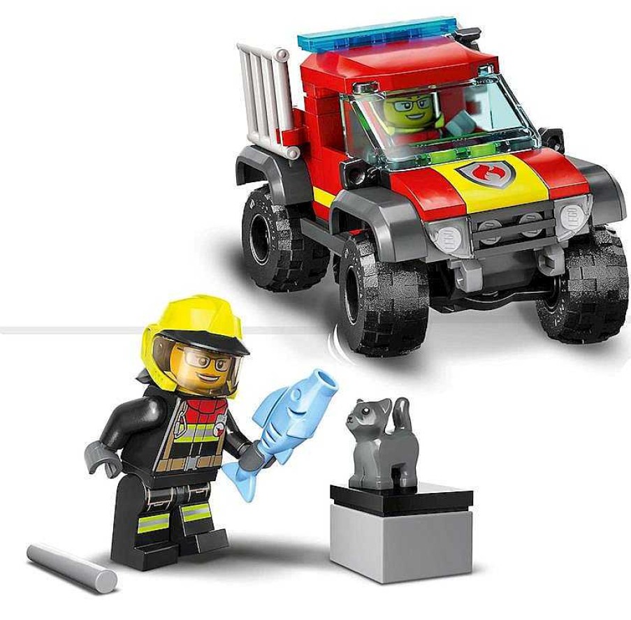 Juegos De Construcci N Lego | Cami N De Rescate Bomberos Lego City Fire