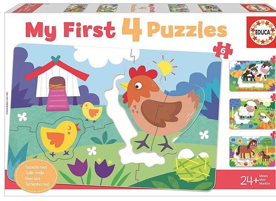 Puzzles Educa Borrás | Puzzle Progresivo My First Mam S Y Beb S