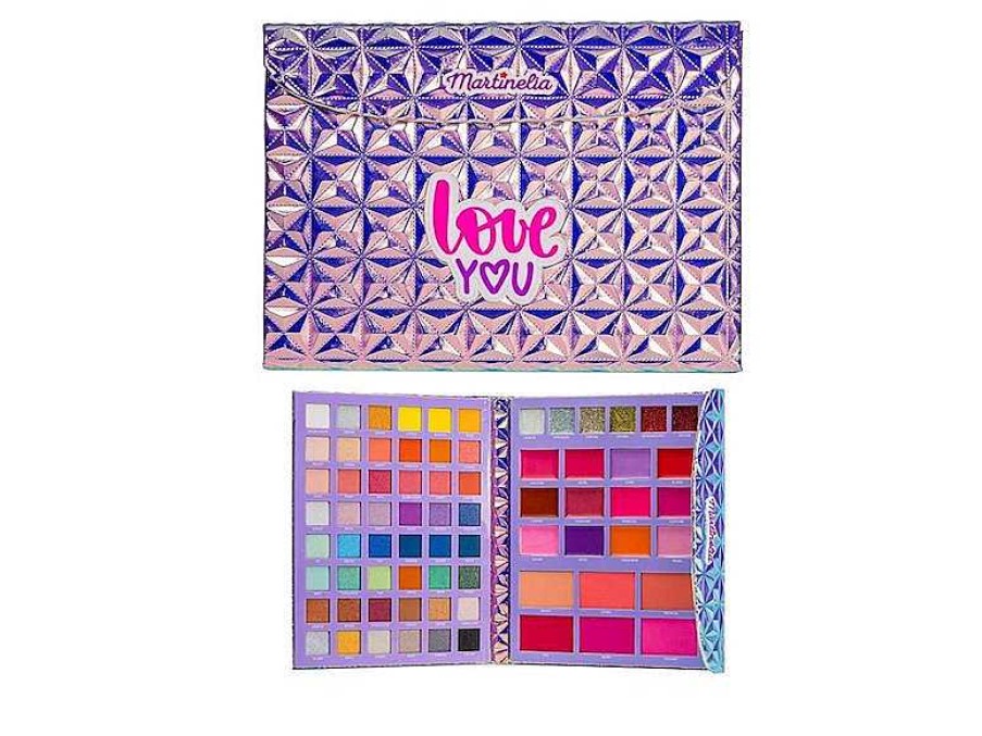 Juegos De Belleza Aquarius Cosmetic | Estuche De Maquillaje Libro Martinelia Super Girl