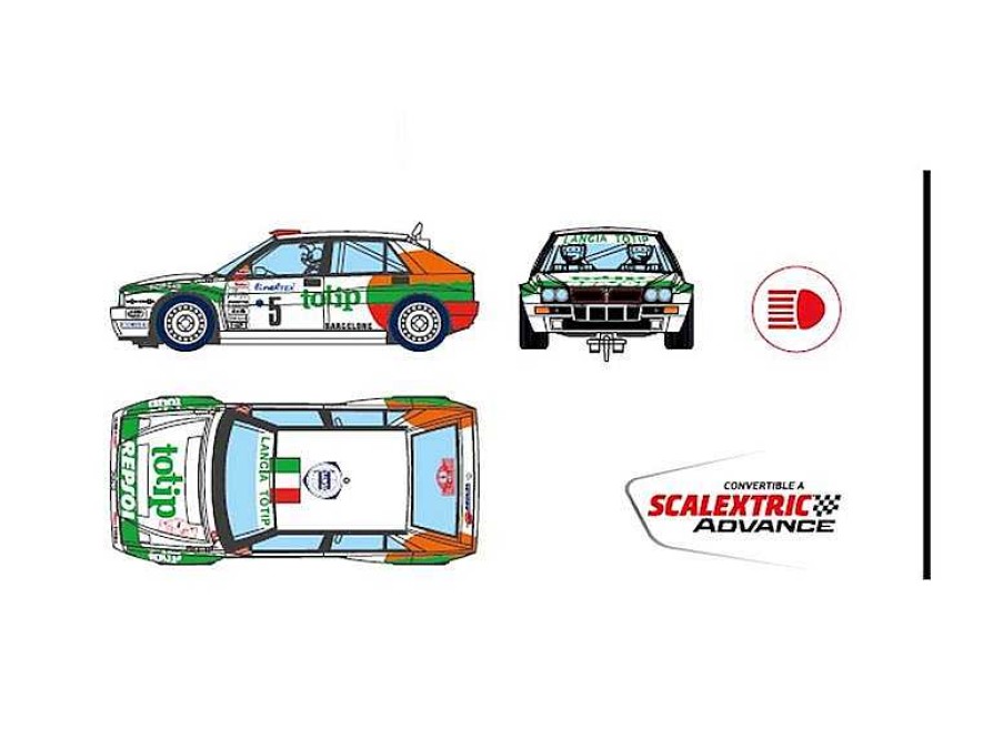 Veh Culos Radio Control Scalextric | Lancia Delta Integrale Scalextric