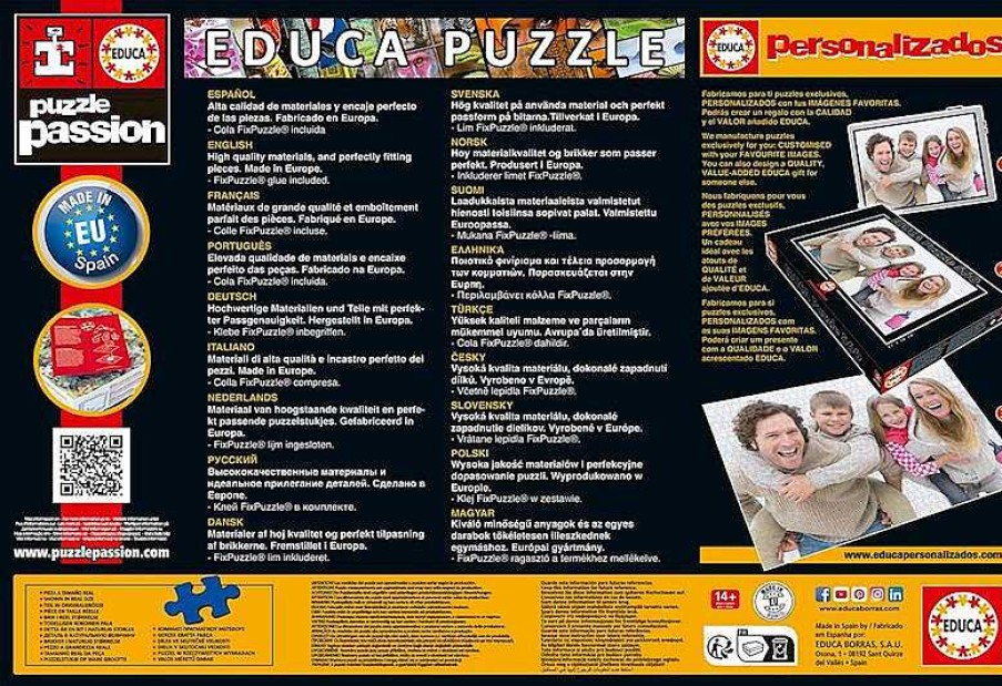 Puzzles Educa Borrás | Puzzle 1500 Piezas Manhattan De Noche