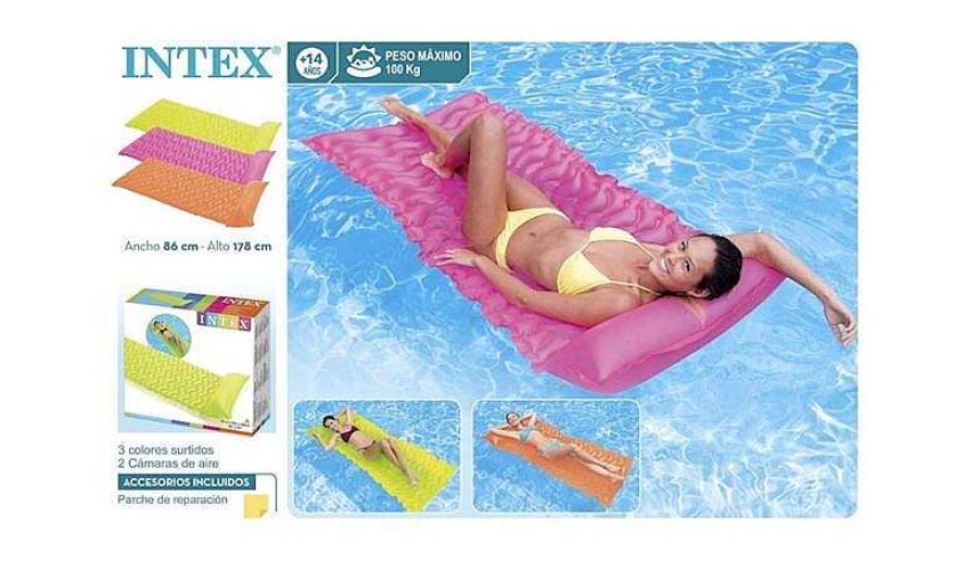 Juguetes Para Piscina Y Accesorios Intex | Colchoneta Hinchable Tote-N-Float Intex