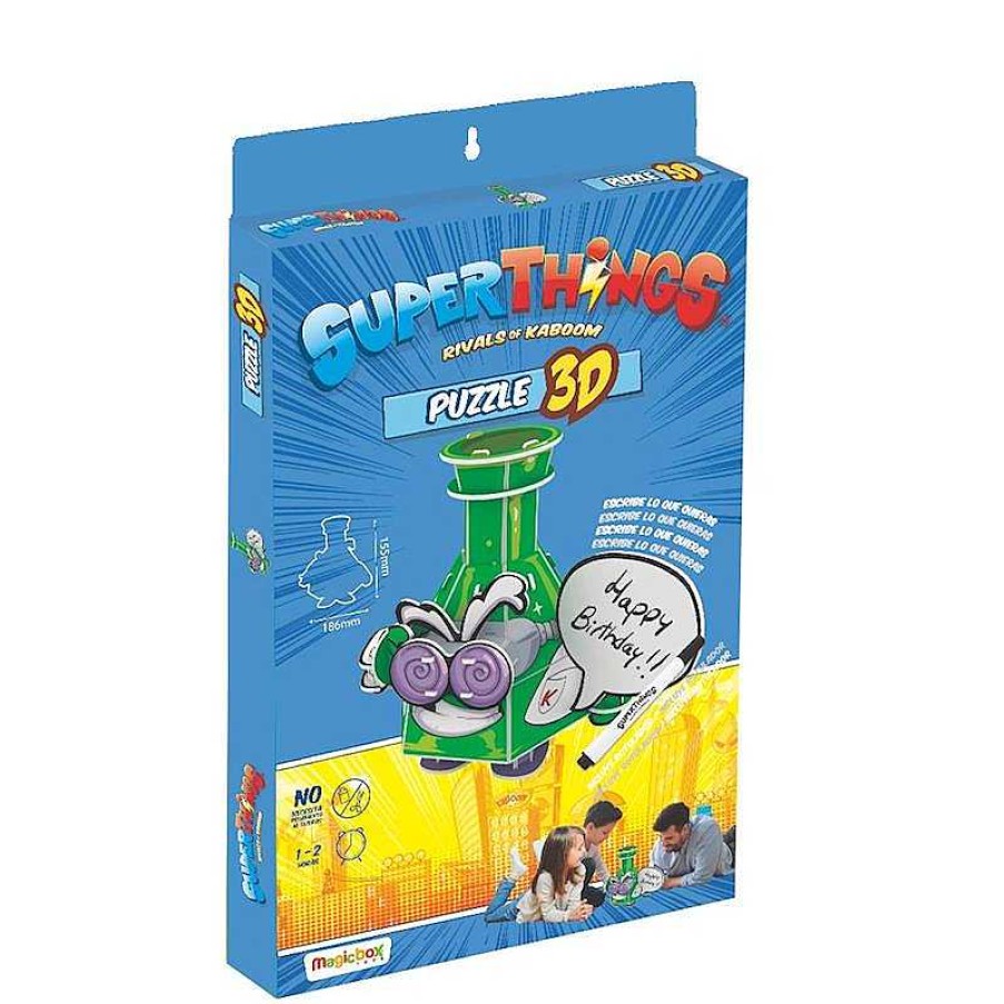 Puzzles Eleven Force | Puzzle 3D Superthings Profesor K