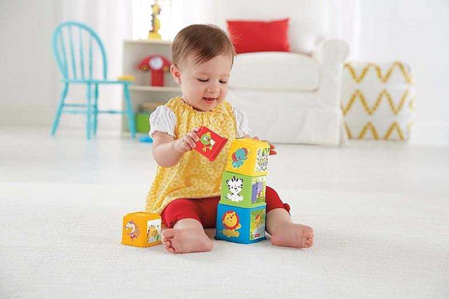 Juguetes Para Beb S Fisher-Price | Fisher Price Bloques Apila Y Descubre Mattel