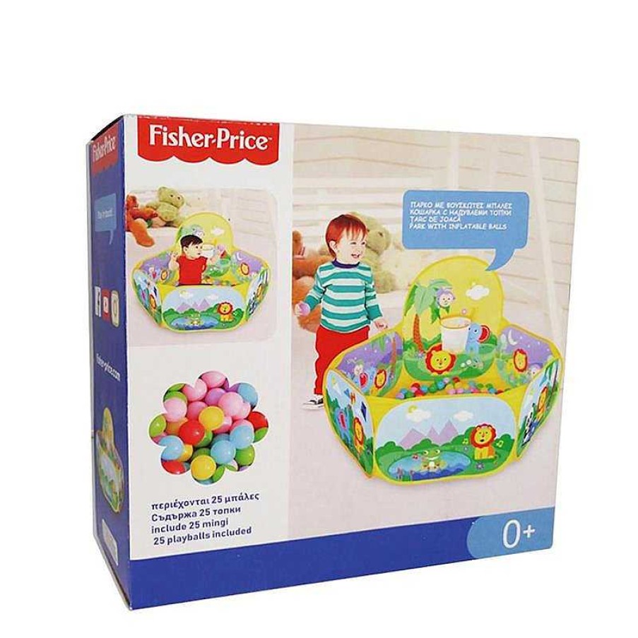 Juguetes Para Beb S Reig | Piscina De Bolas Fisher Price Animalitos 25 Bolas