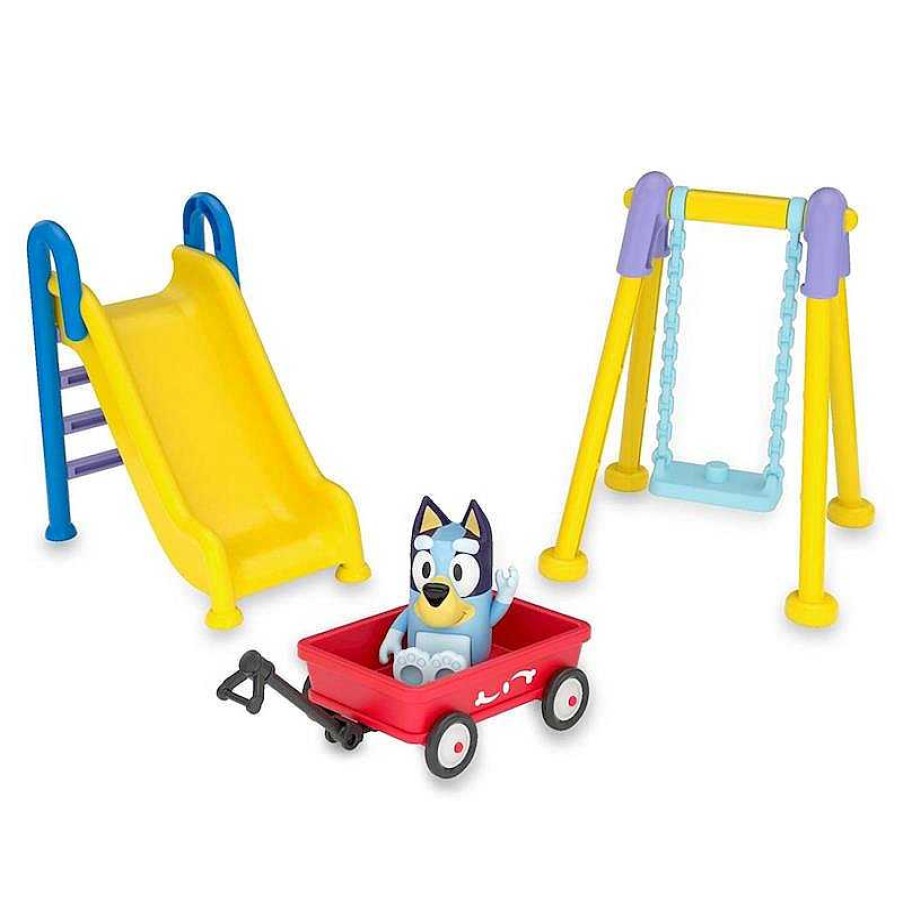 Figuras De Acci N Famosa | Figura Bluey Mini Playset Recreo