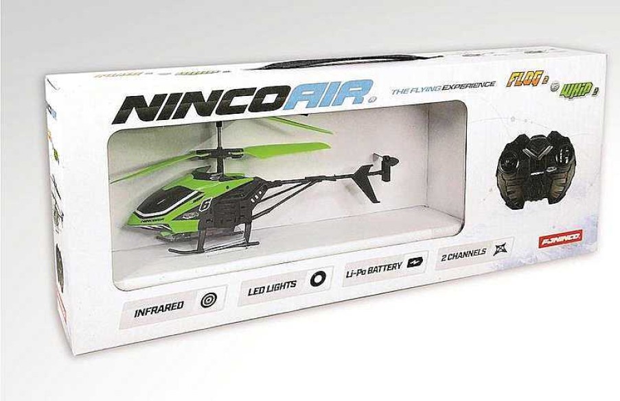 Veh Culos Radio Control Ninco | Helicoptero Whip Verde Rc