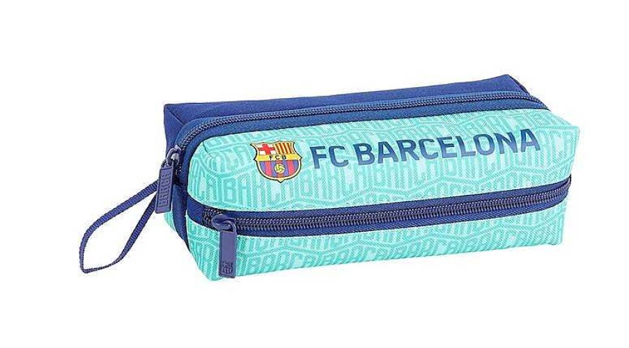 Material Escolar Safta | Estuche 3 Cremalleras F.C.Barcelona 3 Equip. 19/20