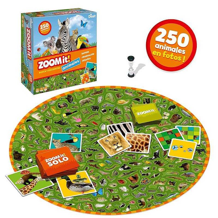 Juegos De Mesa Diset | Juego Educativo Zoom It!