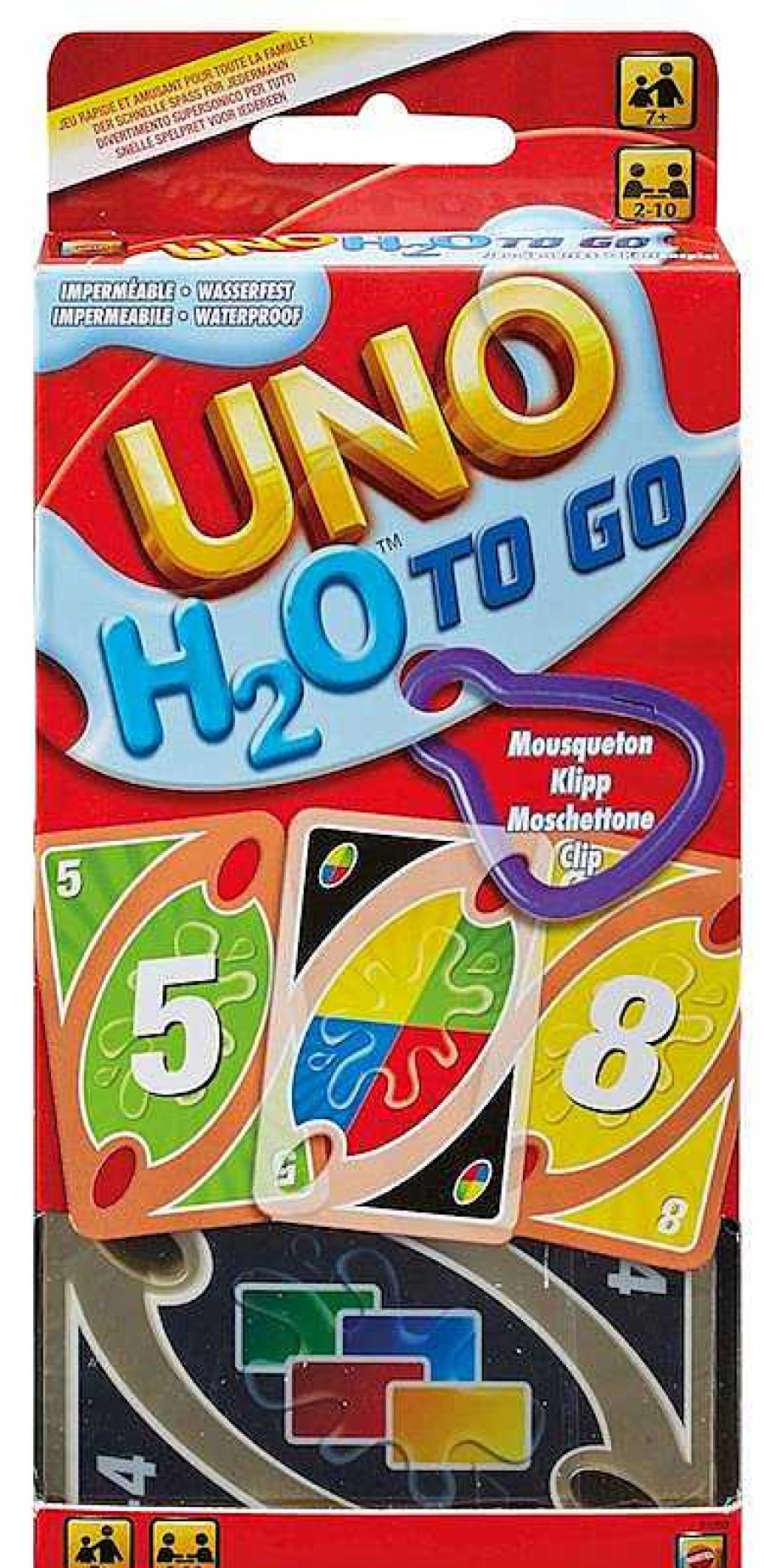 Juegos De Mesa Mattel | Uno Juego De Cartas H2O