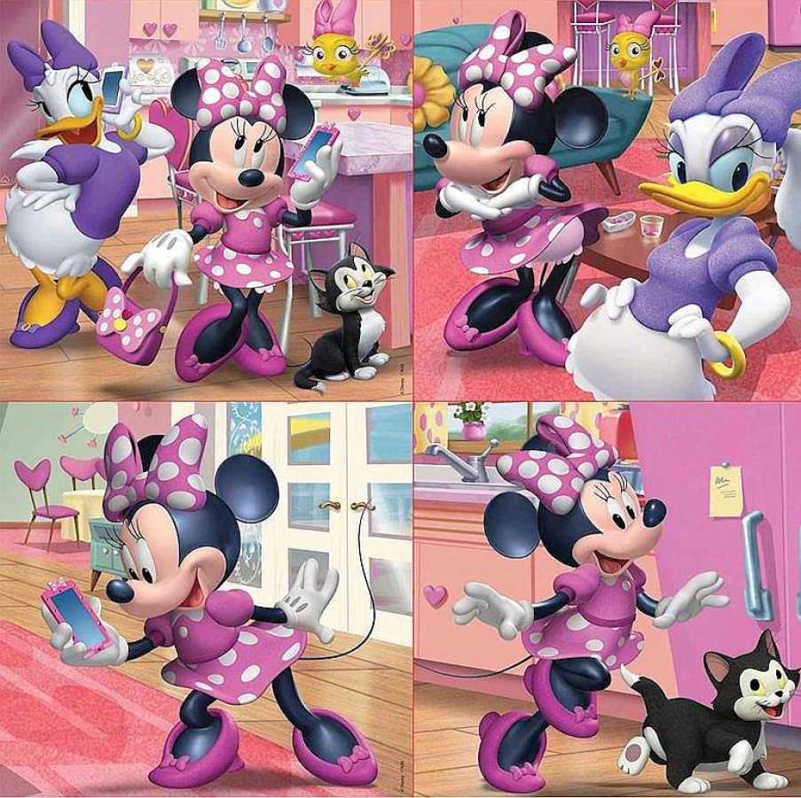 Puzzles Educa Borrás | Puzzles Progresivos Minnie Happy Helpers De Educa