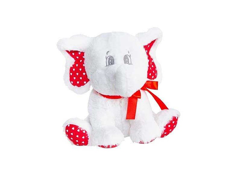 Peluches Beatriz | Artesan As Beatriz Peluche Elefante Corazones 26Cm