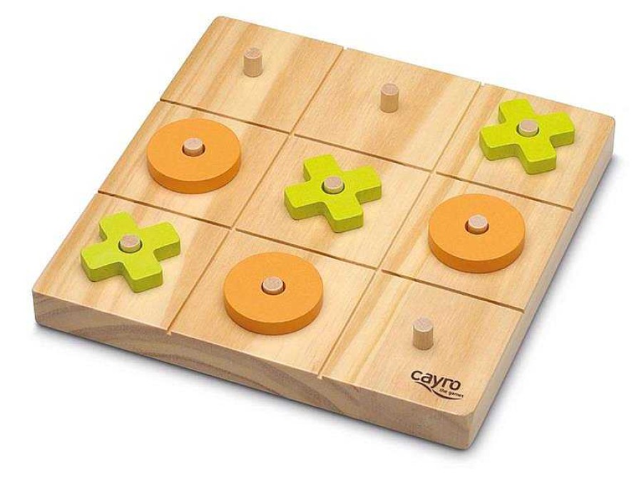 Juegos De Mesa Cayro | Juego Tic Tac Toe De Madera