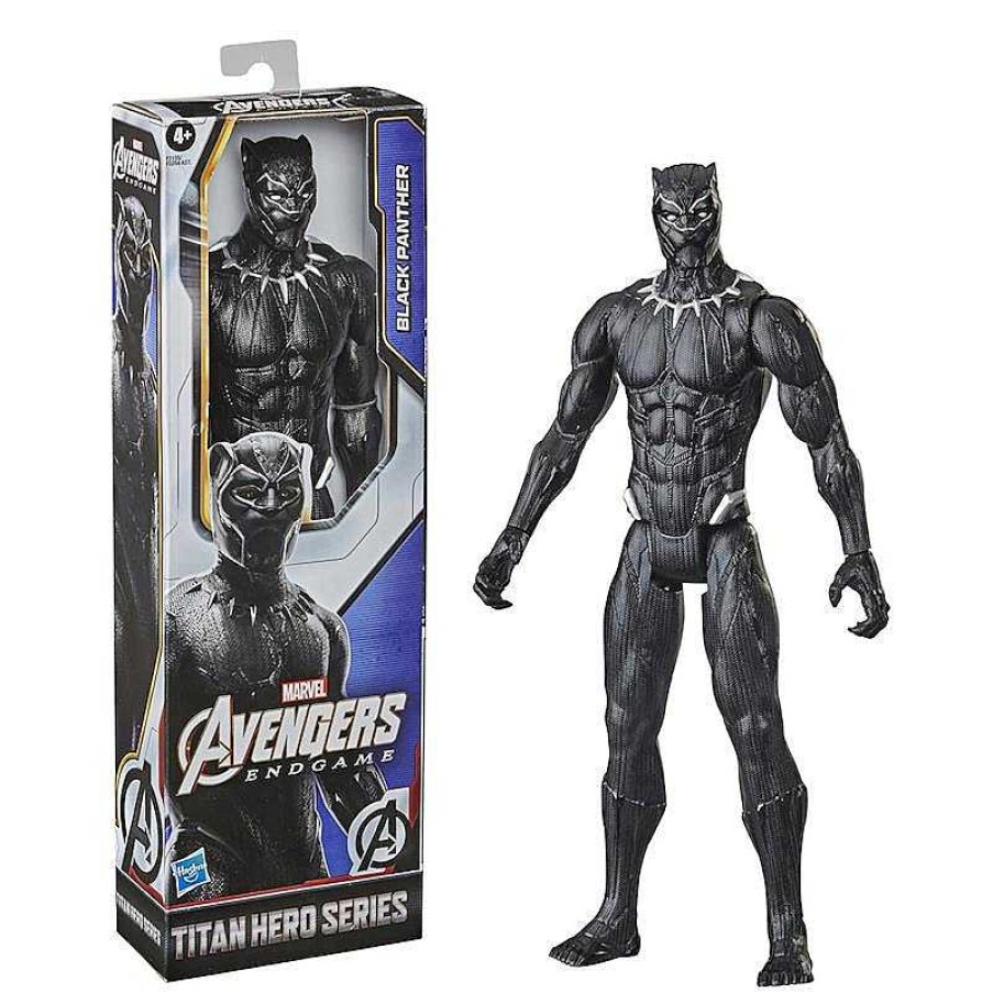 Figuras De Acci N Hasbro | Los Vengadores Black Panter Figura Tit N