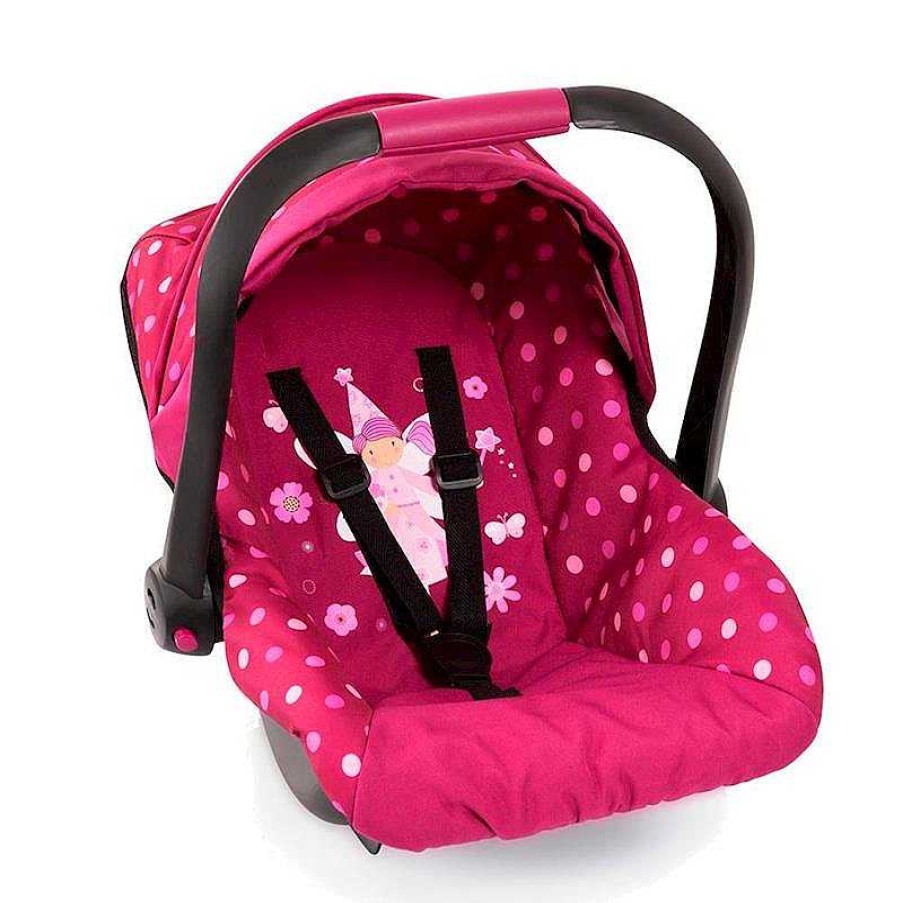 Mu Ecas Reig | Silla Coche Para Mu Ecas Deluxe Rosa