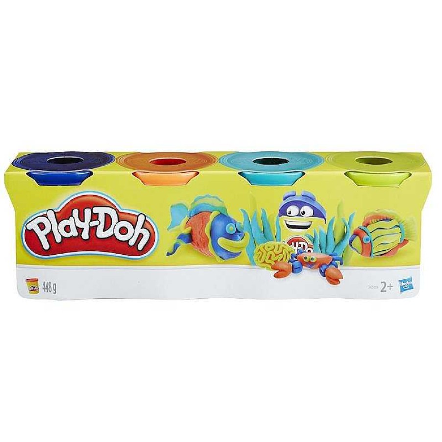 Juguetes Manualidades Infantiles Play-Doh | Play Doh Pack 4 Botes Hasbro