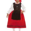 Adornos Navide Os Viving Costumes | Disfraz Ni A Aldeana Talla 10-12 A Os