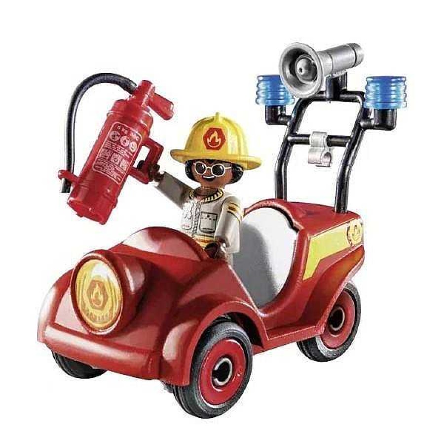 Playmobil Playmobil | Playmobil Duck On Call Coche Bomberos