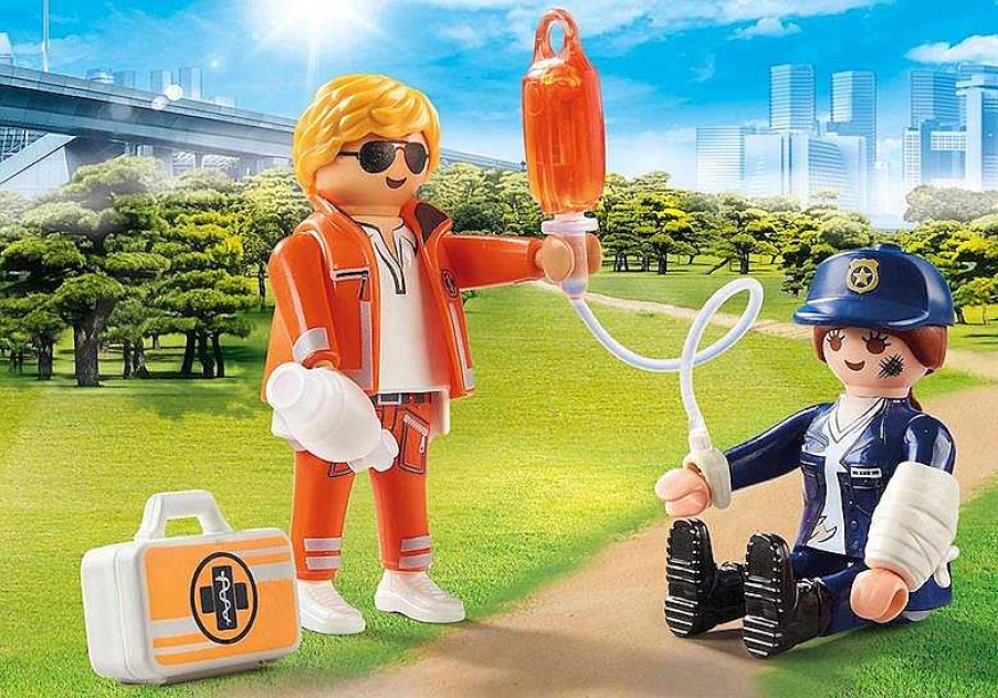 Playmobil Playmobil | Pack Playmobil Duo M Dico Y Polic A