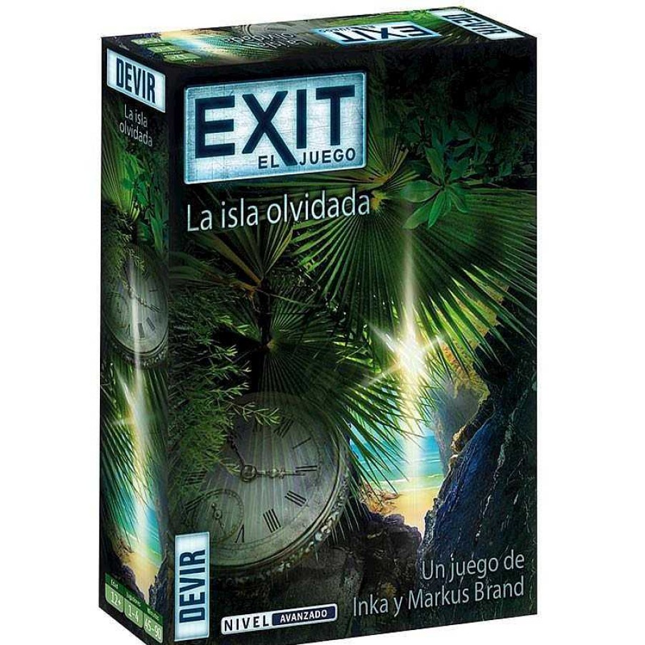 Juegos De Mesa Devir Juegos | Juego Exit La Isla Olvidada Devir