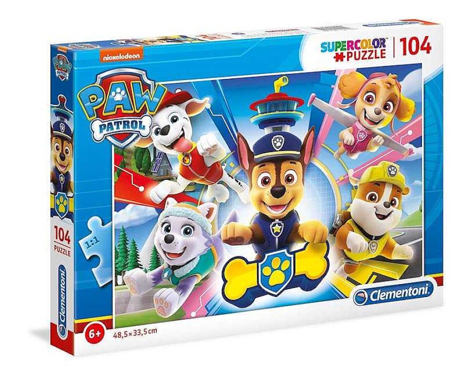 Puzzles Clementoni | Puzzle Paw Patrol 104 Piezas