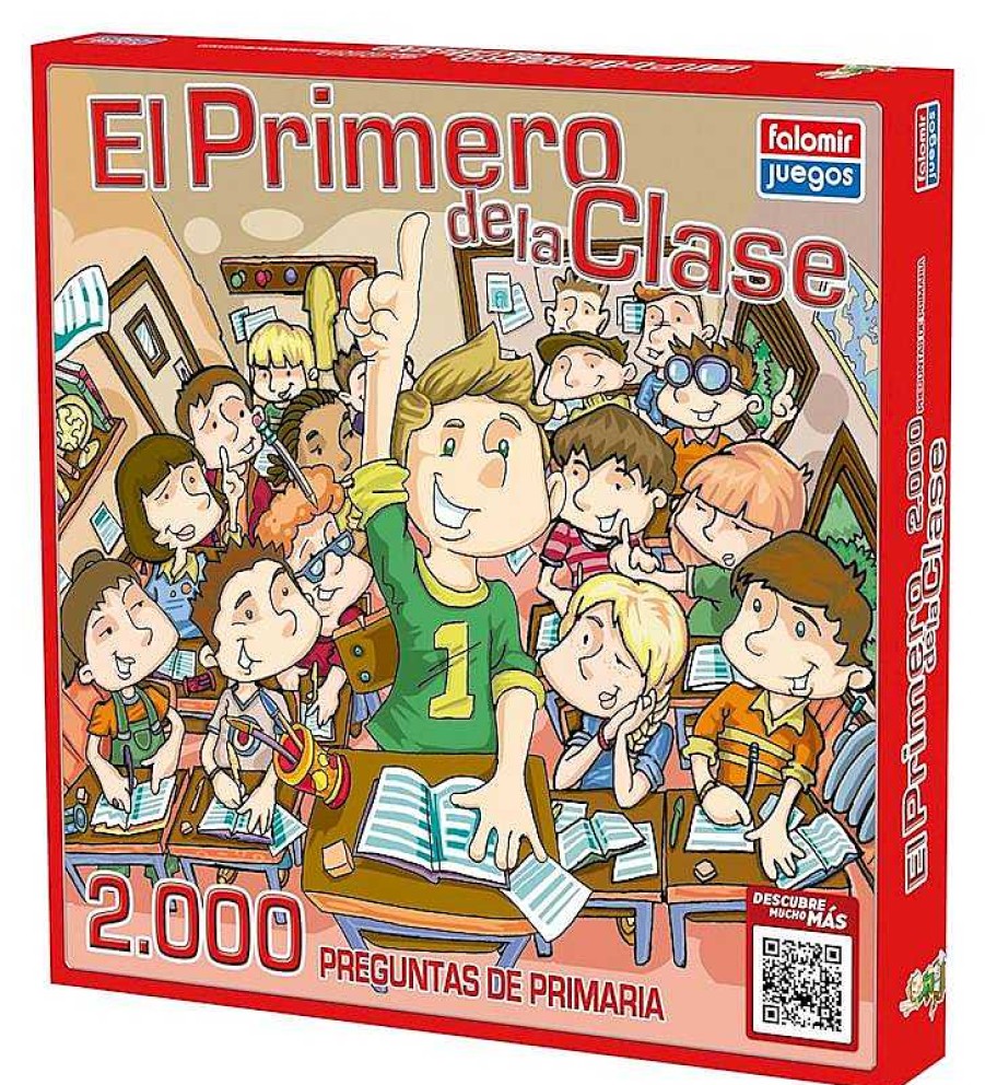 Juegos De Mesa Falomir | Juego El Primero De La Clase 2000 Preguntas De Falomir