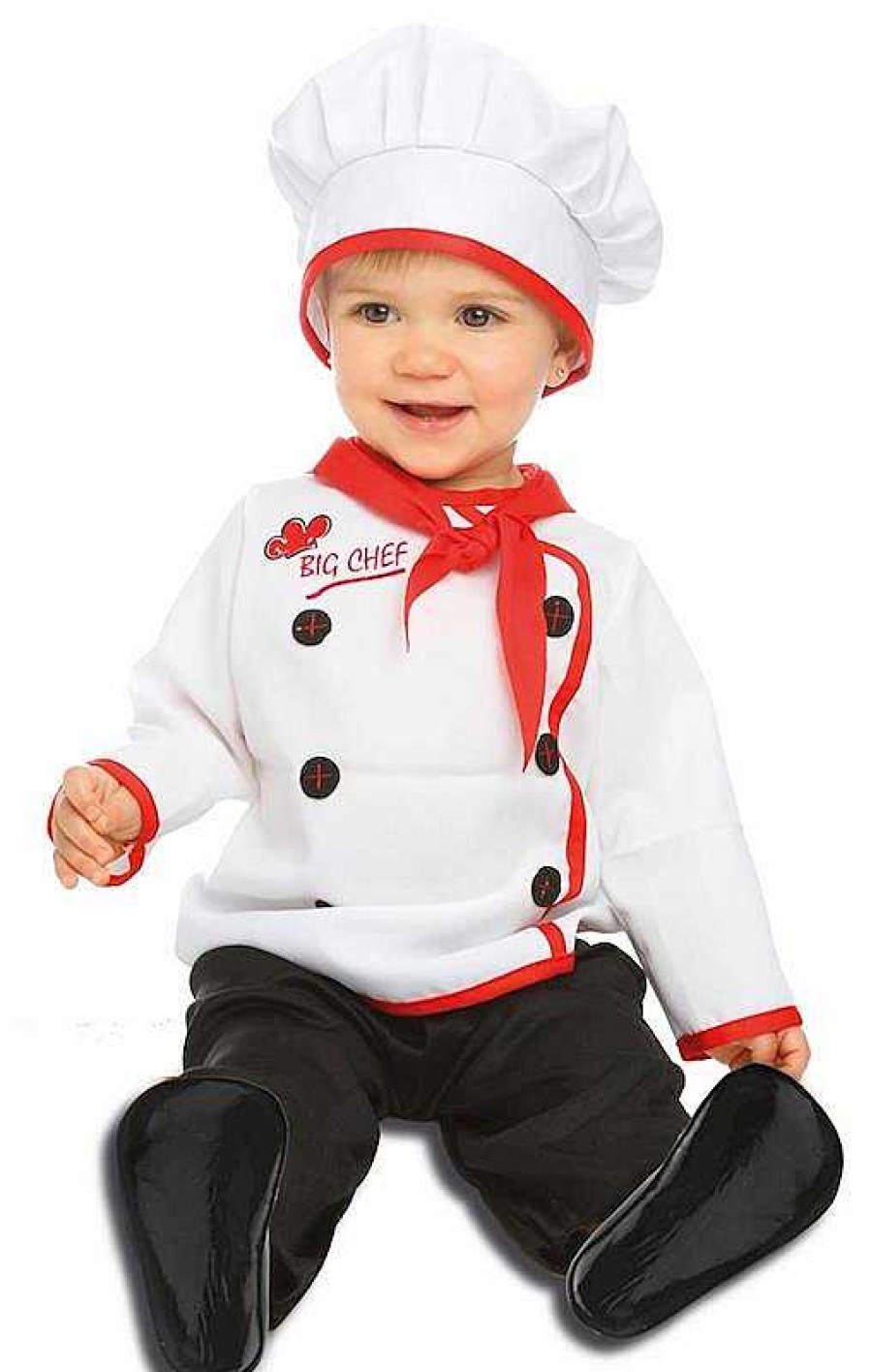 Disfraces Viving Costumes | Disfraz Beb Cocinero 7-12 Meses Viving Costumes