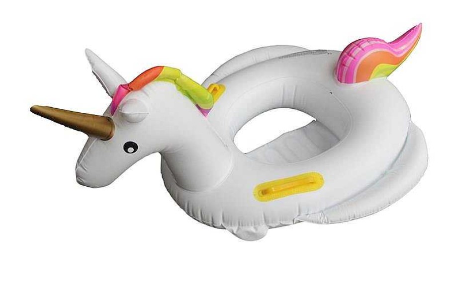 Juguetes Para Piscina Y Accesorios Creaciones Llopis | Barca Baby Unicornio Creaciones Llopis