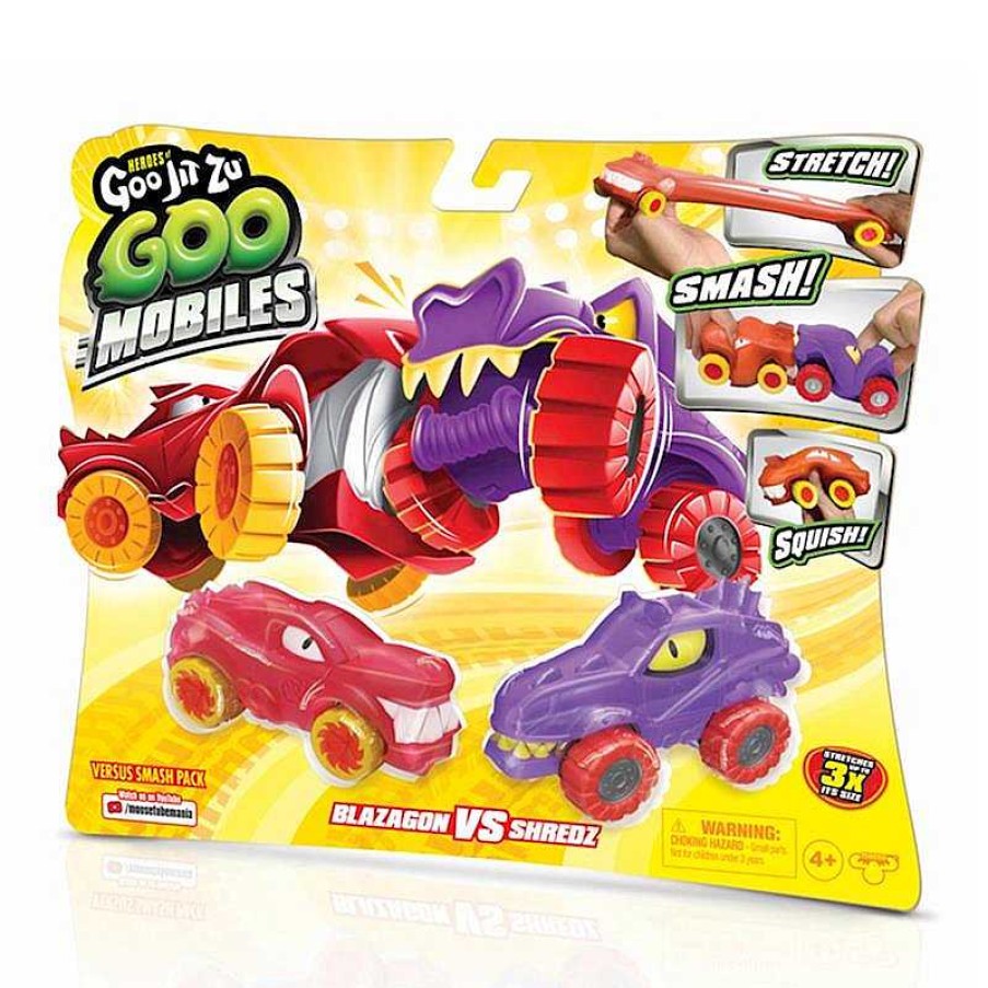 Veh Culos De Juguete Bandai | Pack 2 Coches Goo Jit Zu