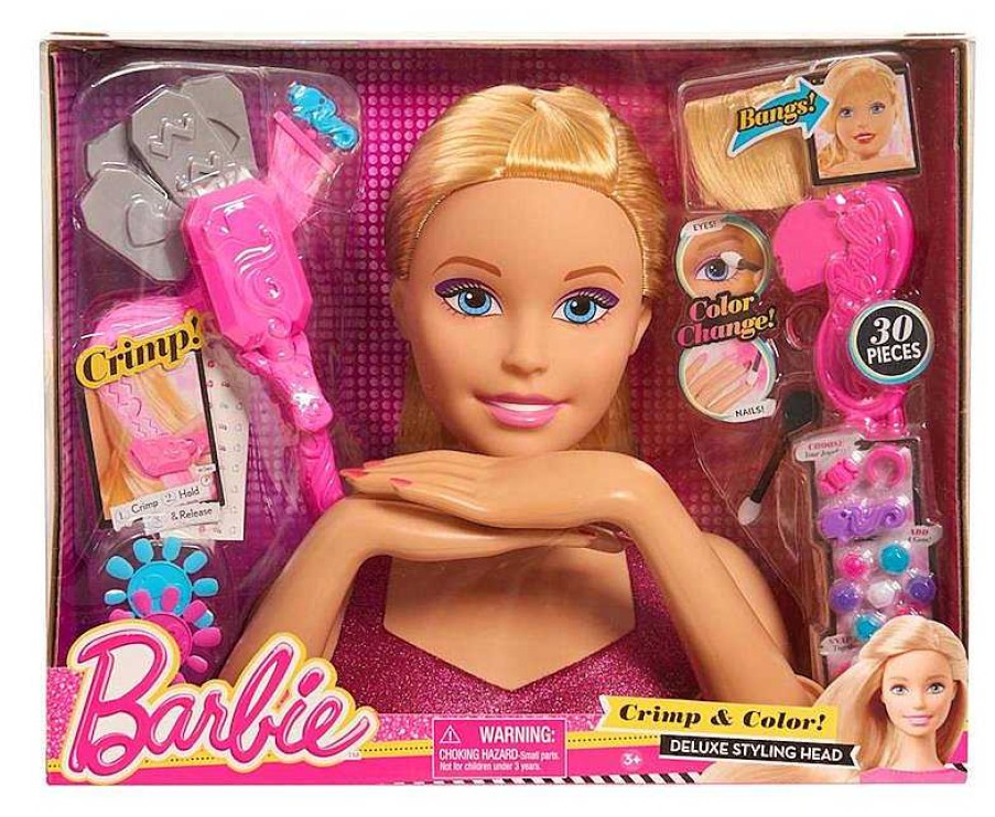 Mu Ecas Famosa | Busto Barbie Deluxe Crimp & Color