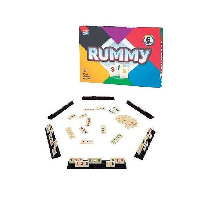 Juegos De Mesa Falomir | Juego Rummy 6 Falomir