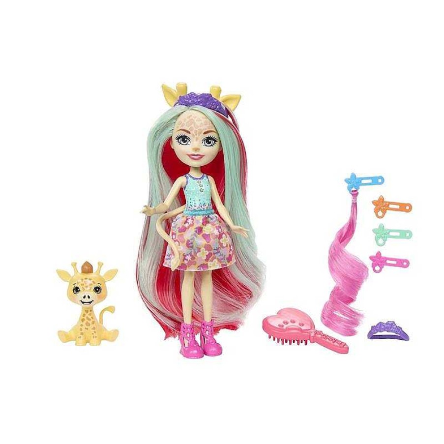 Mu Ecas Mattel | Gillian Giraffe Y Pawl Enchantimals Glam Party