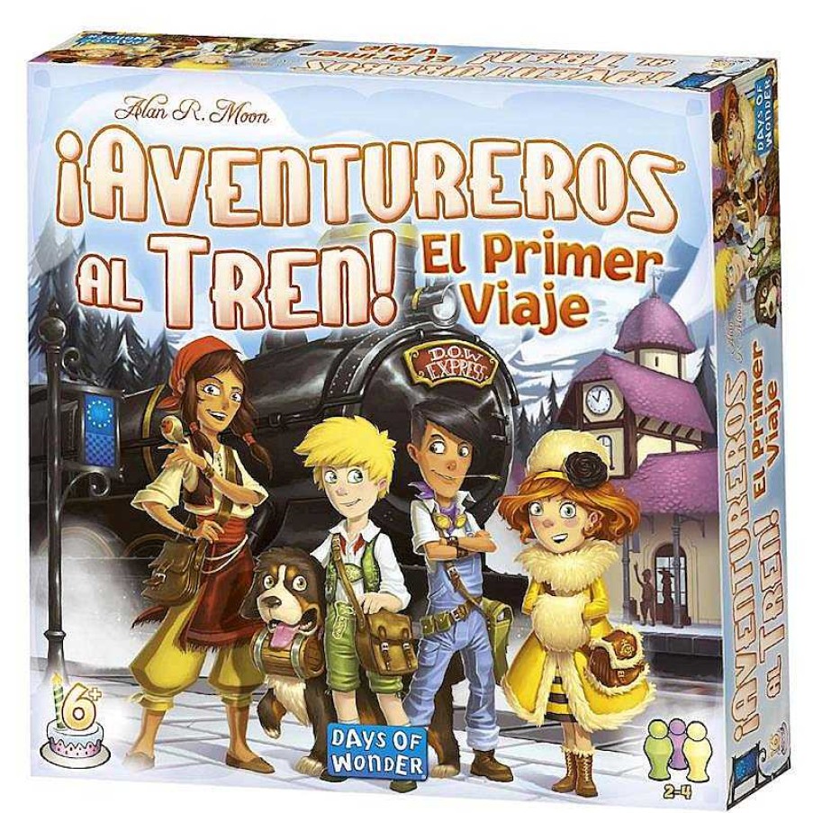 Juegos De Mesa Asmodee | Juego Aventureros Al Tren! El Primer Viaje