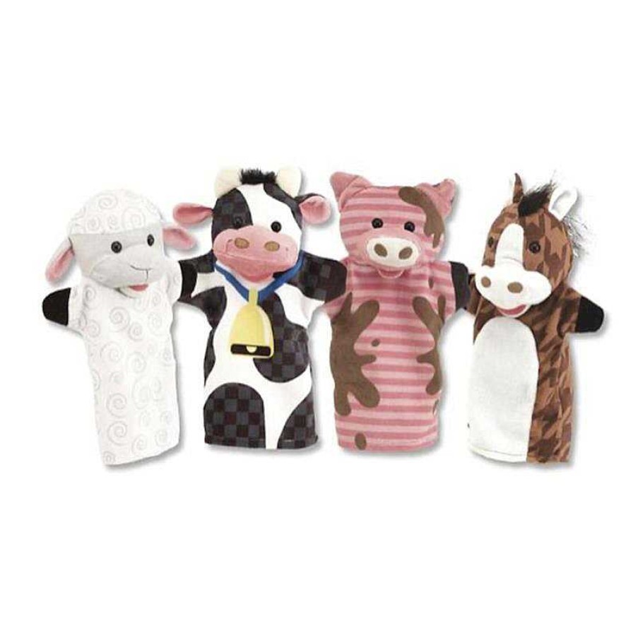 Peluches Toy Partner | Marioneta Amigos Granja Melissa & Doug