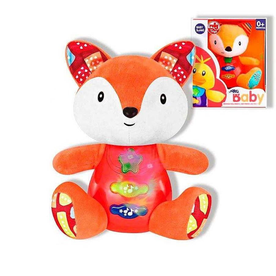 Peluches Reig | Peluche Musical Zorrito 15 Cm