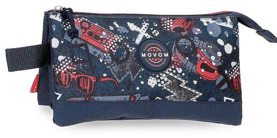 Material Escolar Joumma Bags | Estuche Triple De Movom Free Time