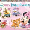 Puzzles Educa Borrás | 4 Puzzles Progresivos Baby Minnie