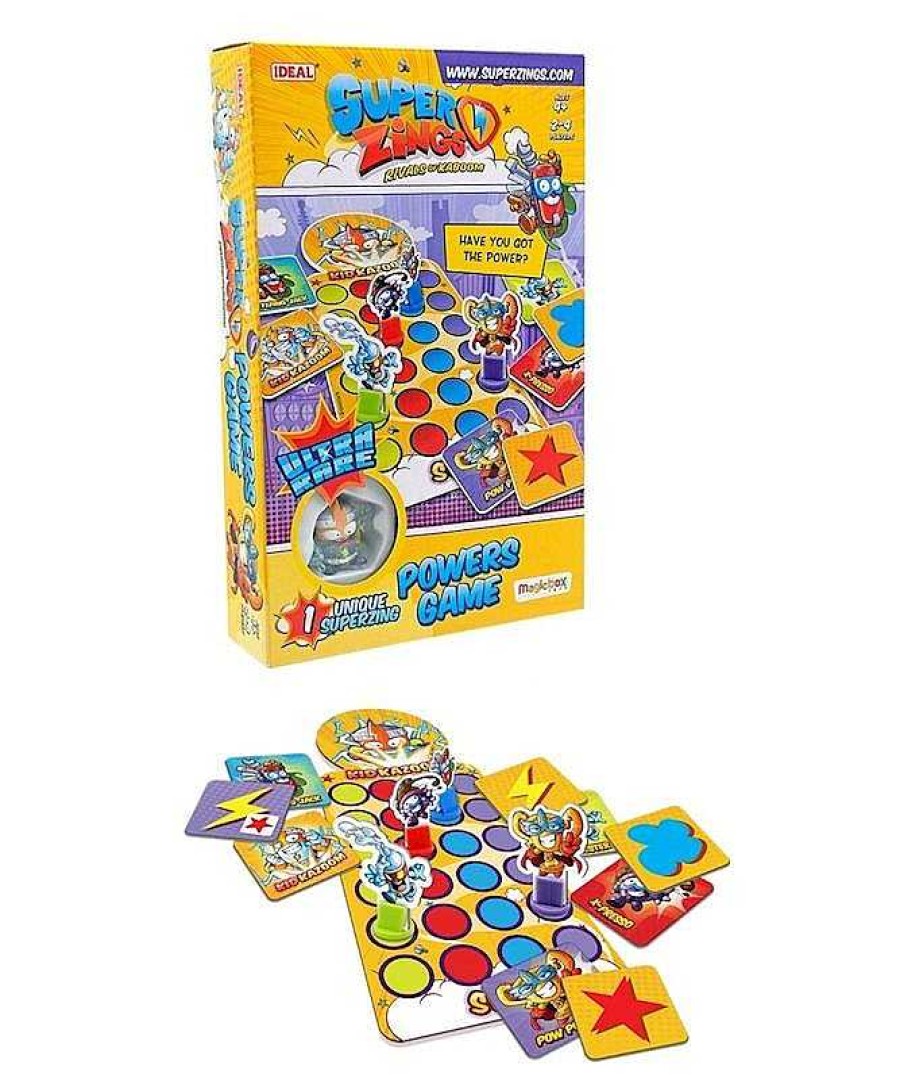 Juegos De Mesa Cefa | Juego Superzings Powers Kid Kazoom