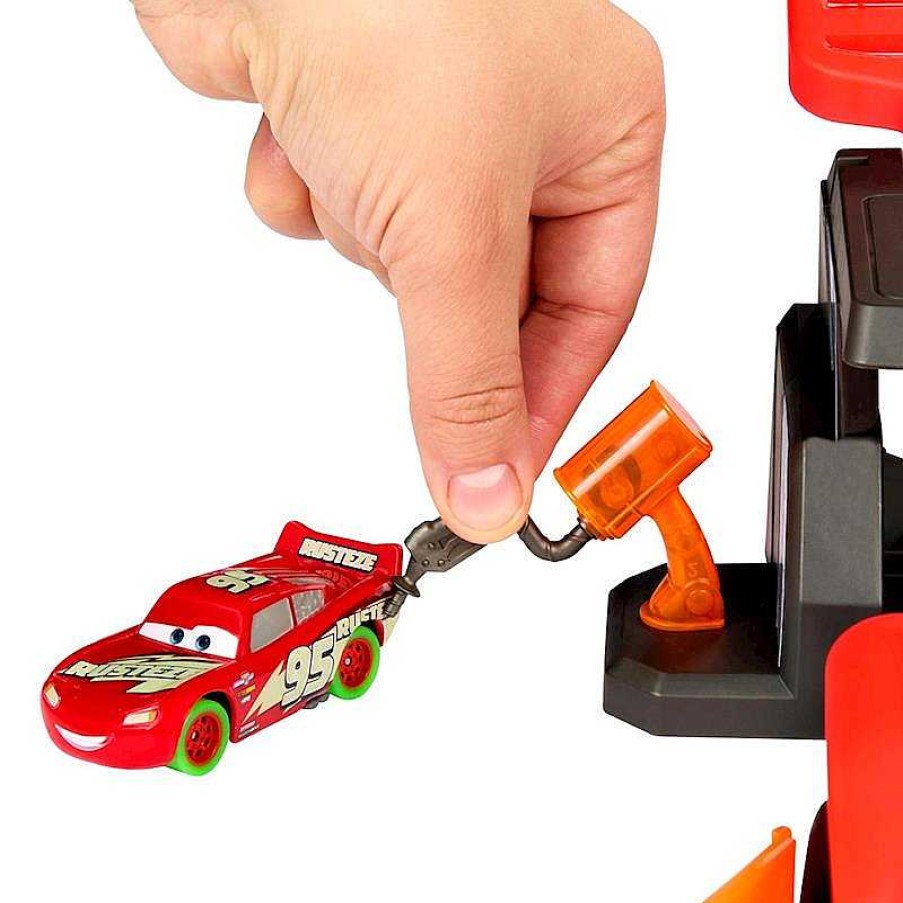 Veh Culos De Juguete Mattel | Pista Disney Pixar Cars Night Racing