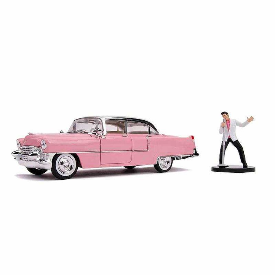 Figuras De Acci N Smoby | Cadillac Fleetwood 1955 Elvis Presley 1:24