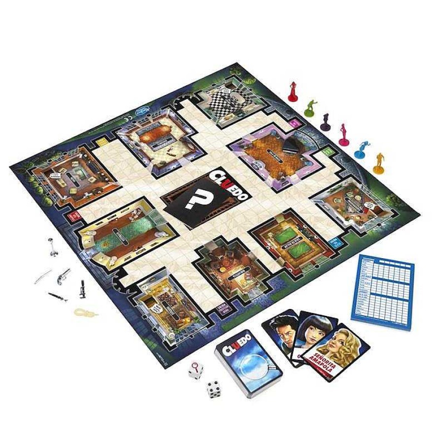 Juegos De Mesa Hasbro | Cluedo Cl Sico Juego