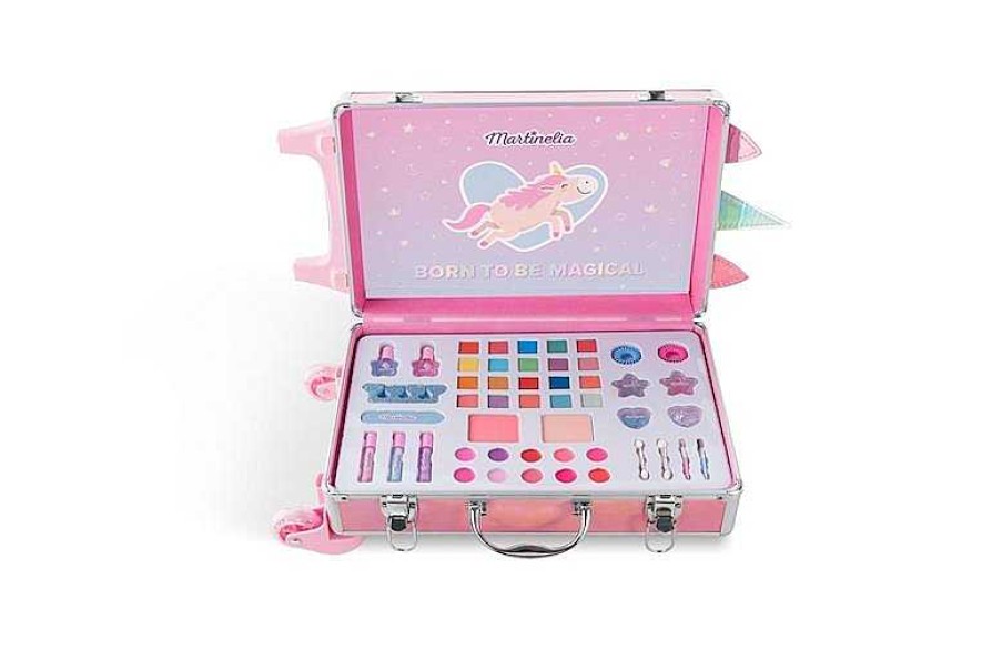 Juegos De Belleza Aquarius Cosmetic | Malet N De Maquillaje Martinelia Peque O Unicornio