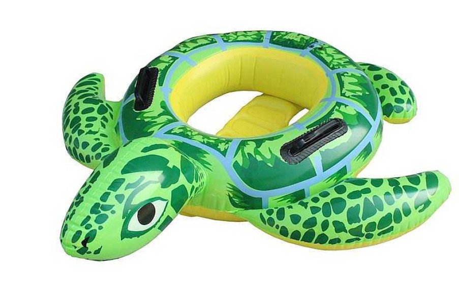 Juguetes Para Piscina Y Accesorios Creaciones Llopis | Flotador Tortuga Baby Con Asas Creaciones Llopis