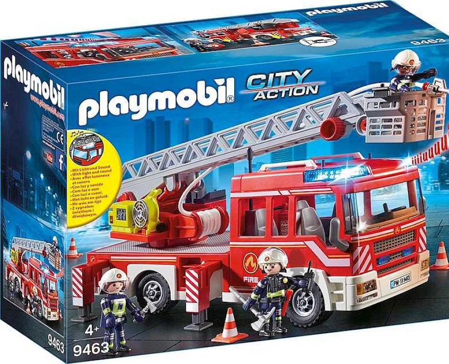 Playmobil Playmobil | Playmobil City Action Cami N De Bomberos Con Escalera