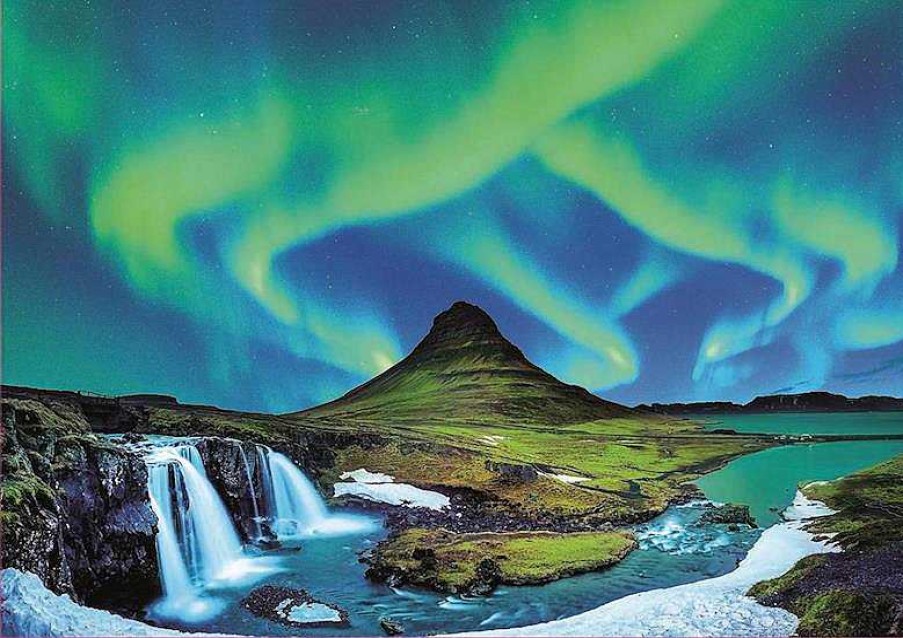 Puzzles Educa Borrás | Puzzle 1500 Piezas Aurora Boreal Islandia